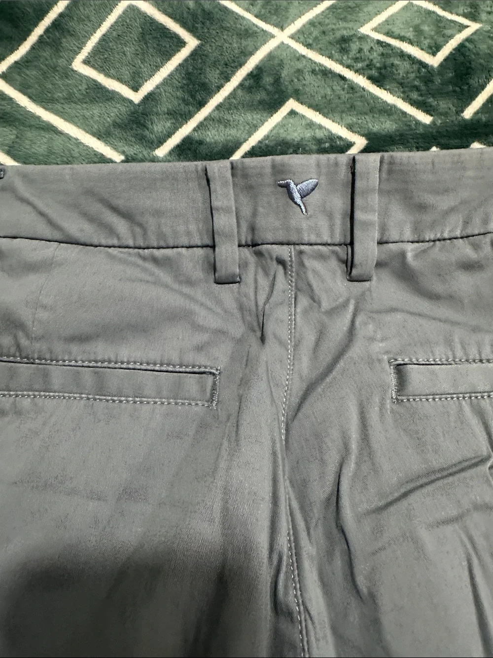Birddogs Straight-Leg Chinos in Steel Blue